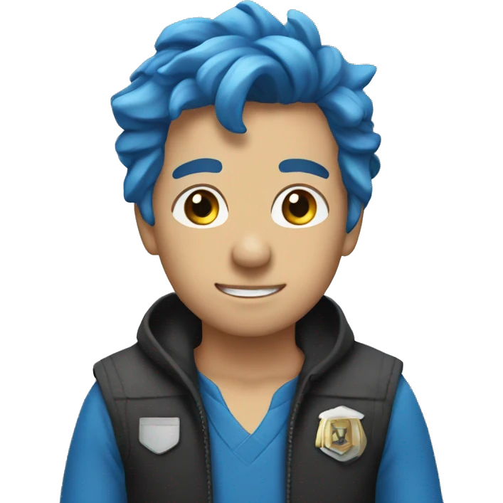 Blue verificions emoji