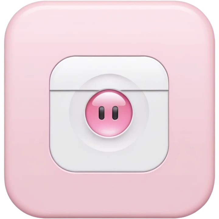 Light pink vision board emoji