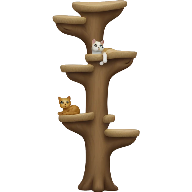 Cat tree emoji