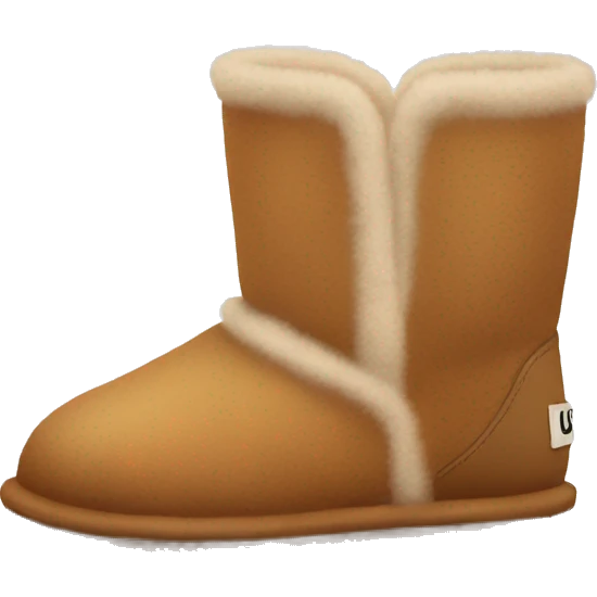 Fluffy ugg boots  emoji