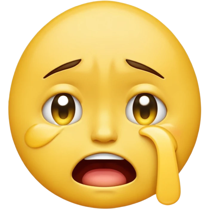 Emoji crying and slapping its face emoji