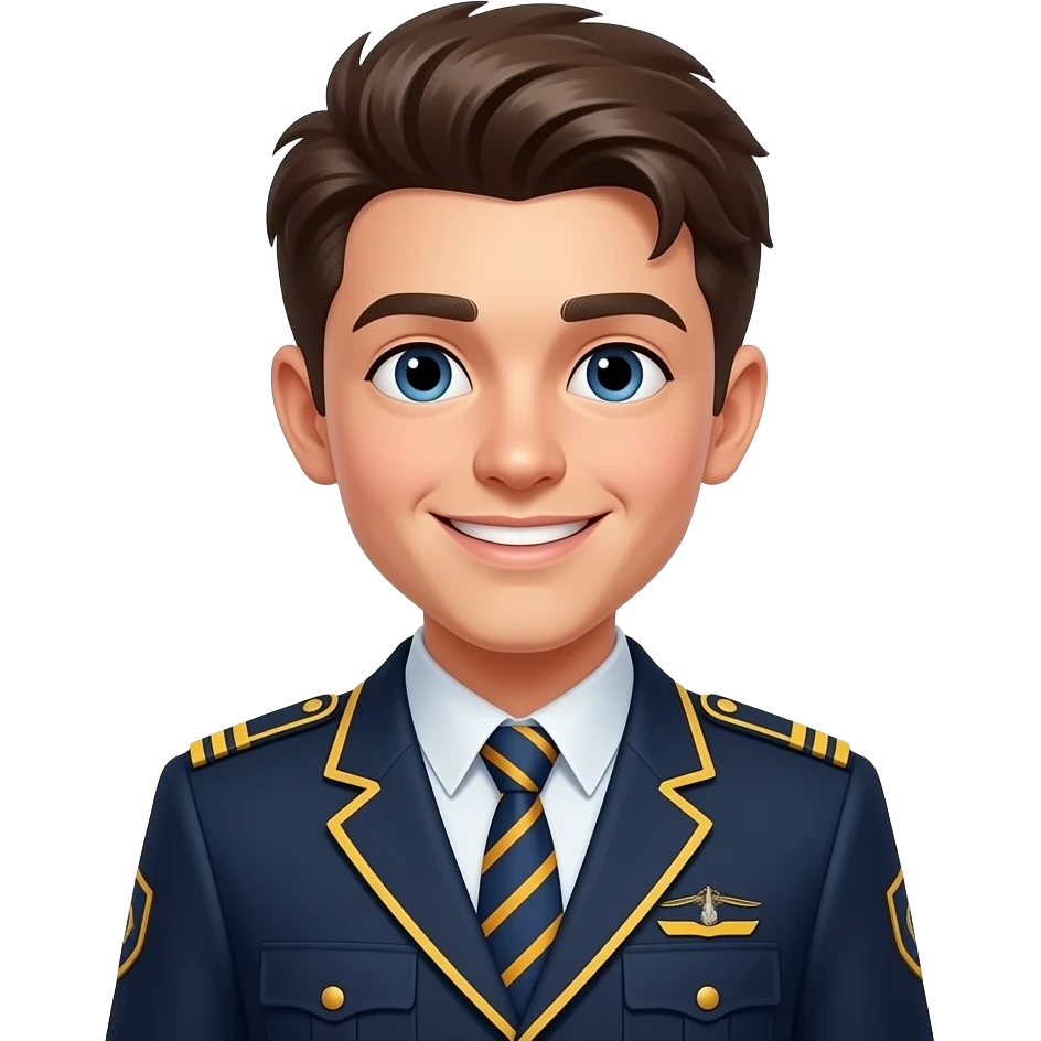 boy  High school happy student emoji