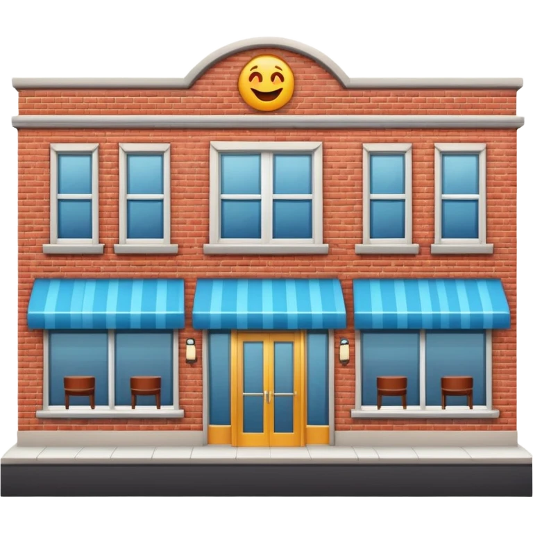 restaurant building emoji