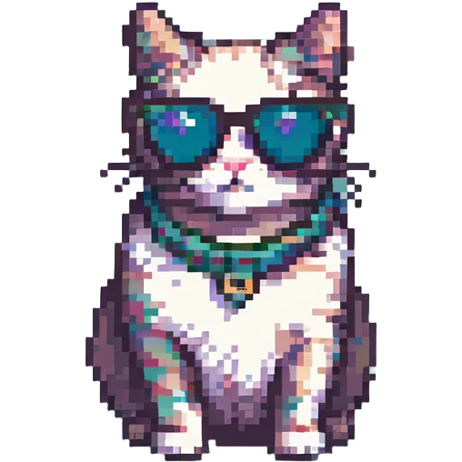 cat wearing sunglasses emoji