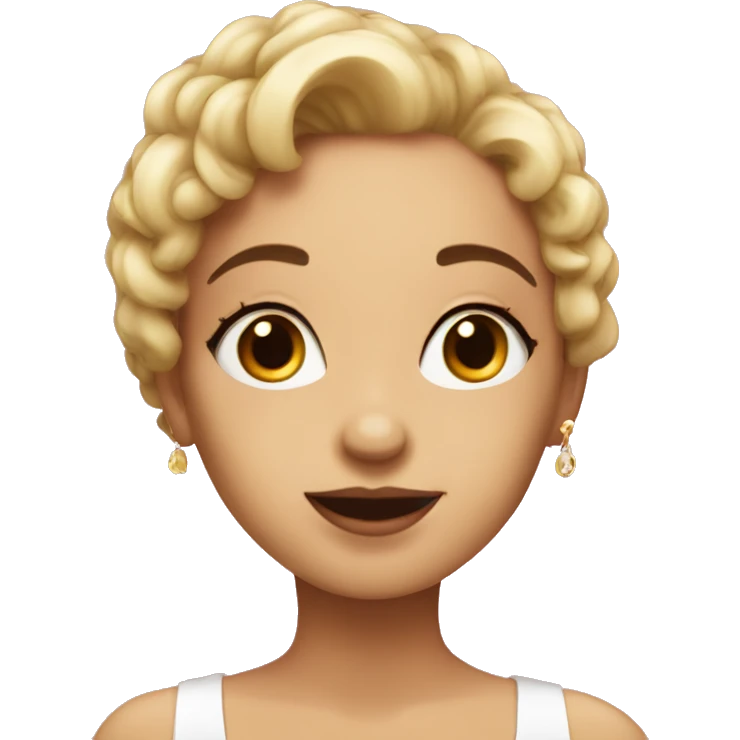 Cute coquette emoji