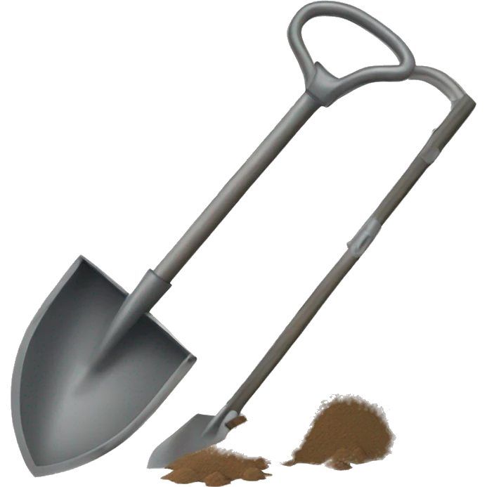shovel digging add metal detectors  emoji