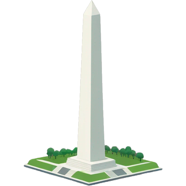 washington monument  emoji