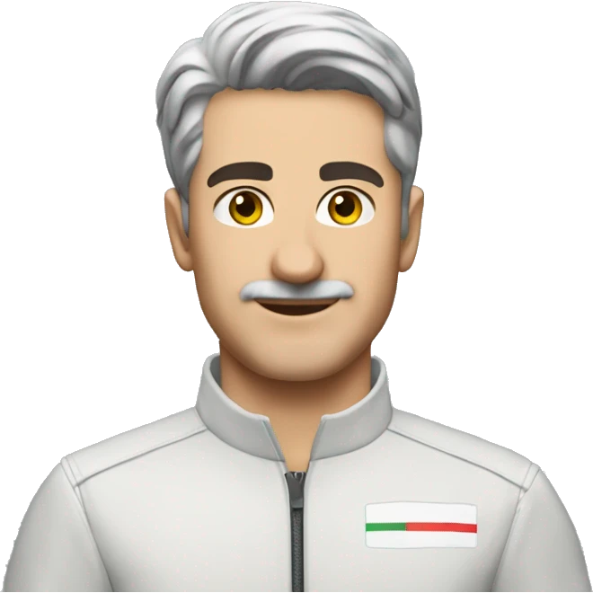 formula 1 aracı süren max emoji