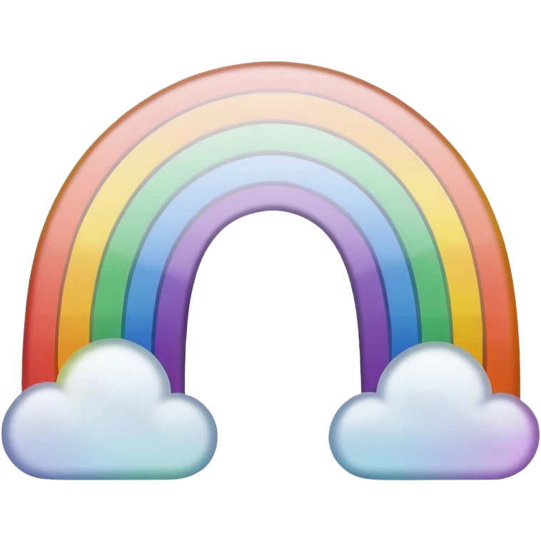 grey rainbow emoji