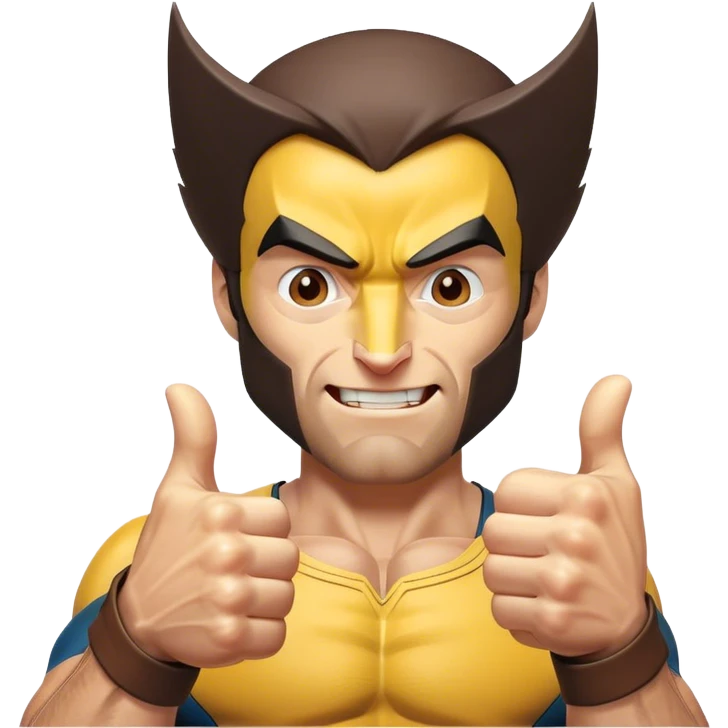 wolverine thumbs up emoji