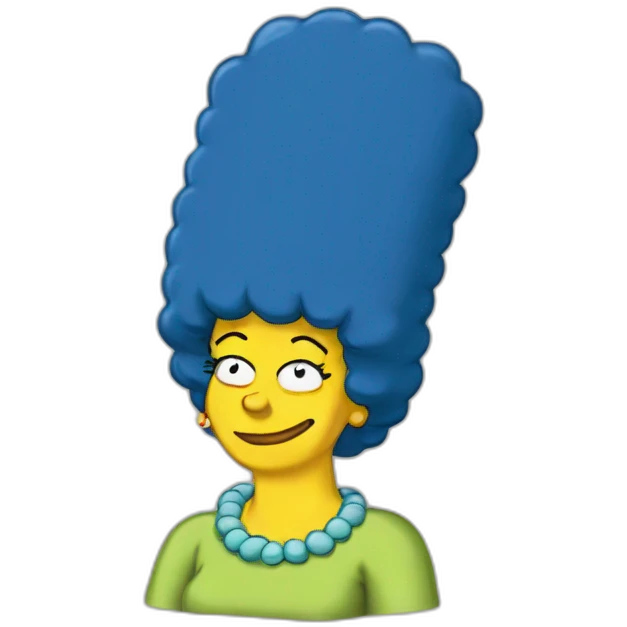 Marge simpson emoji