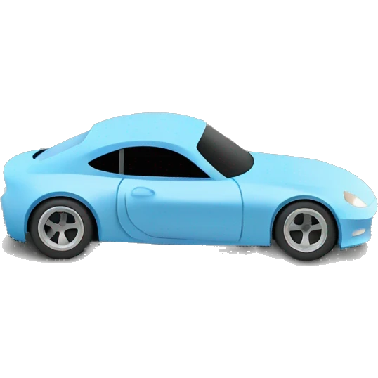 pearl-blue Cardstock Papercraft fr-s racecar emoji