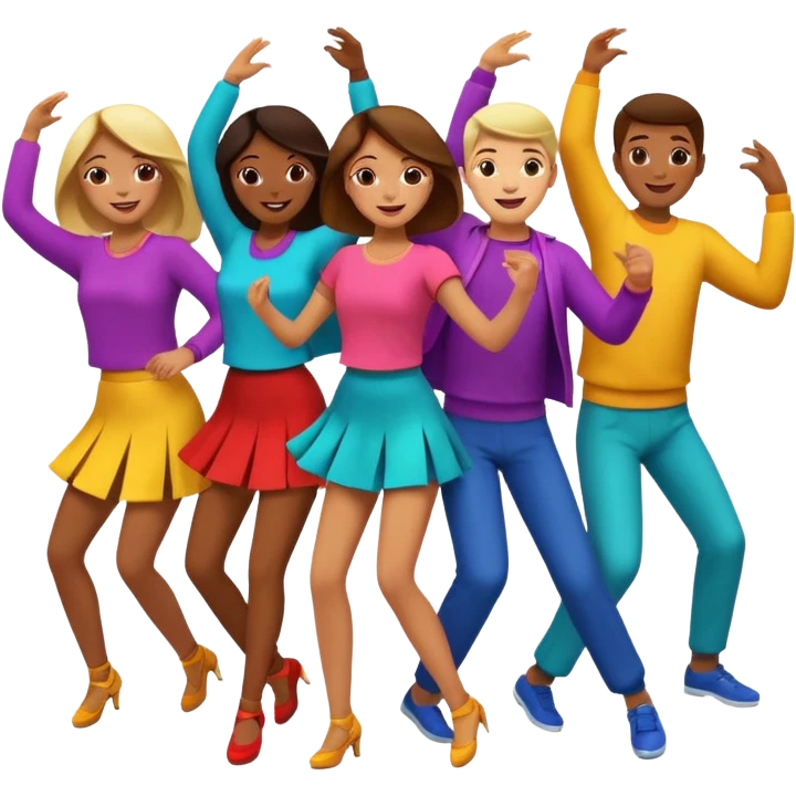 Halay çeken insanlar emoji