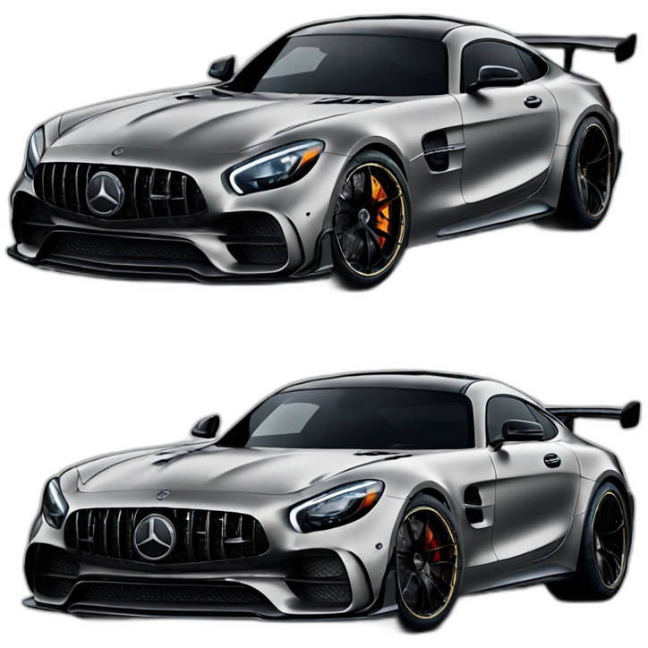 Mercedes gt black series emoji
