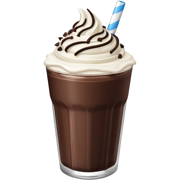 oreo milkshake emoji