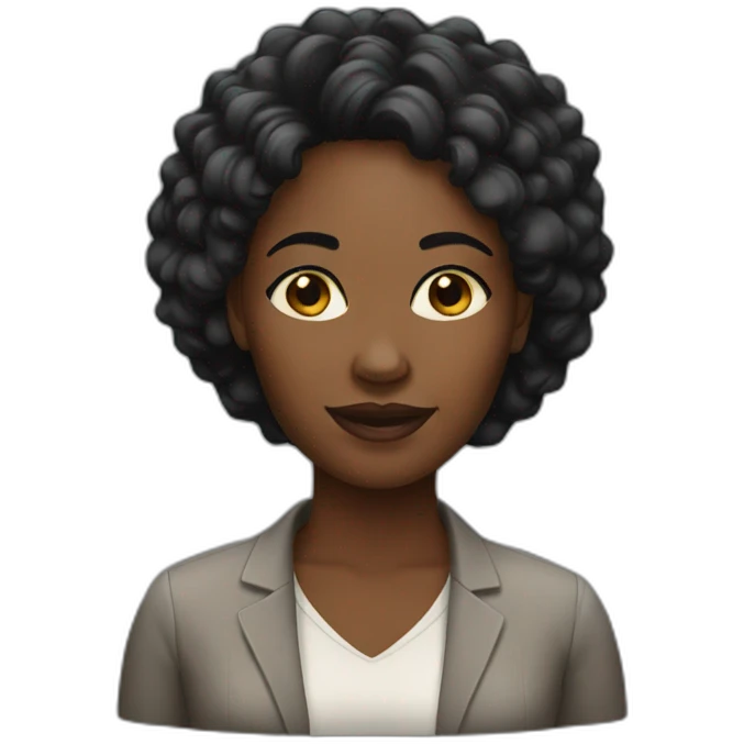black woman emoji