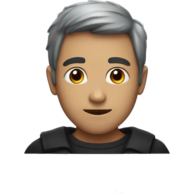 Dark reg heart emoji