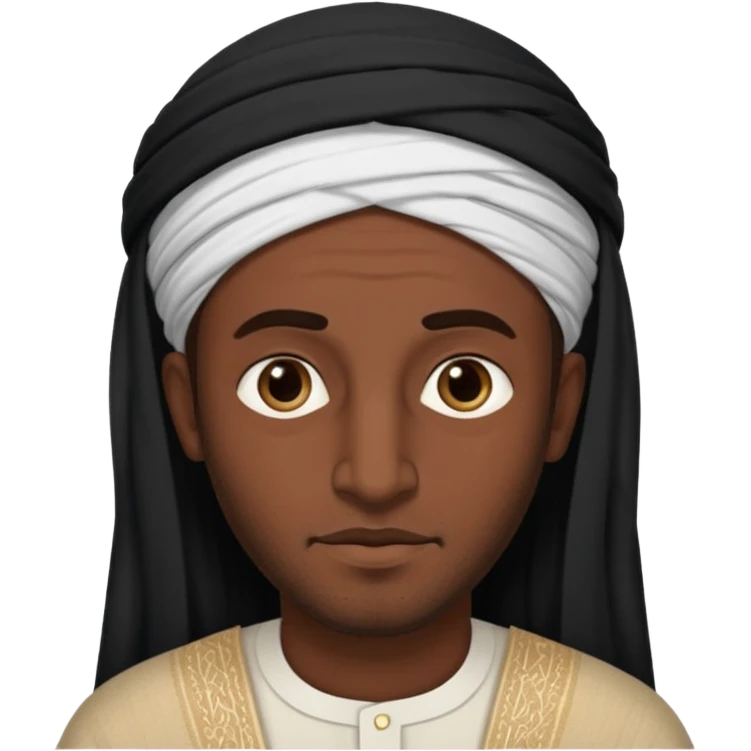 Arabic man says asalmau aliukum emoji