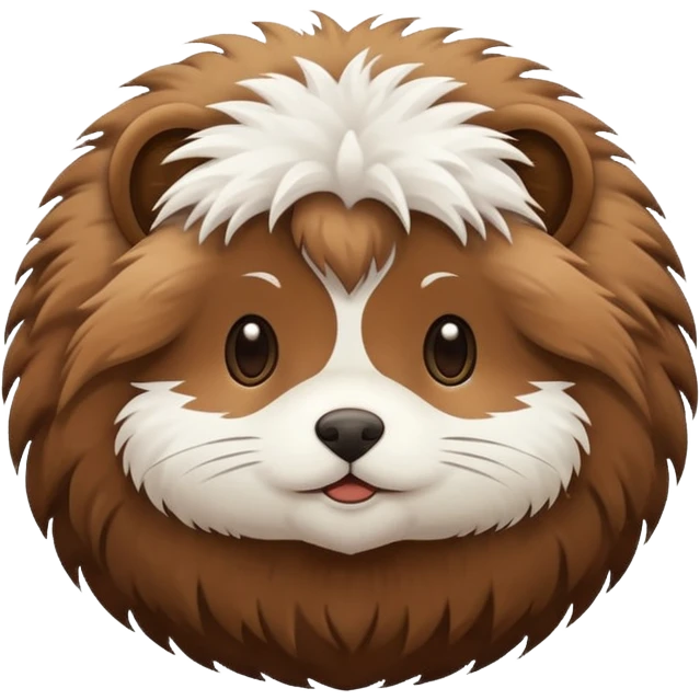 animal fur ball emoji