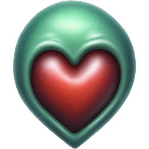 alien heart emoji