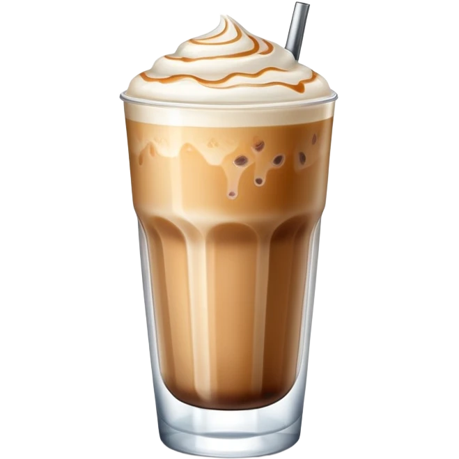 Ice latte emoji