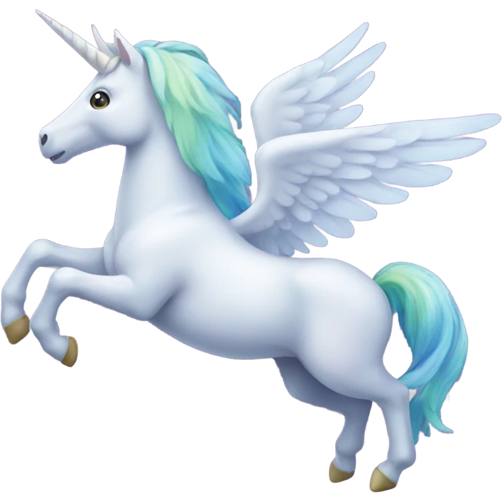 a flying unicorn emoji