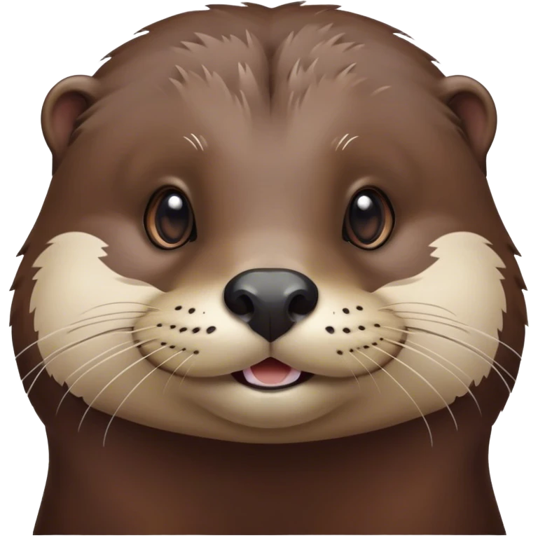 Hot otter emoji