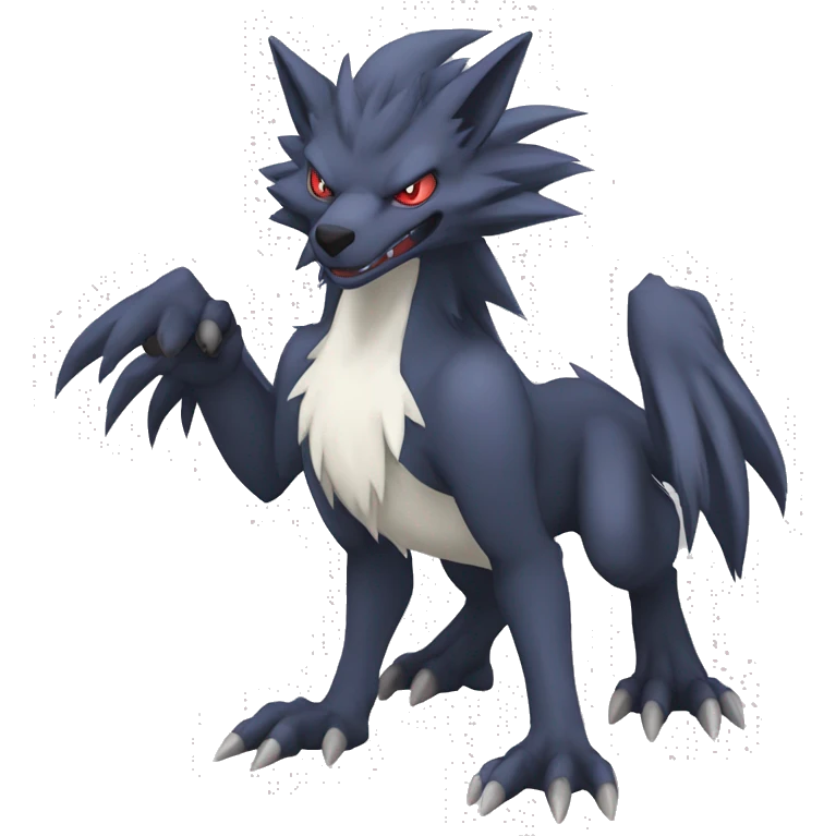  Nargacuga-Zoroark-Lombax-Sergal-Vernid-Fakemon full body emoji