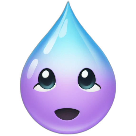 Water drops emoji