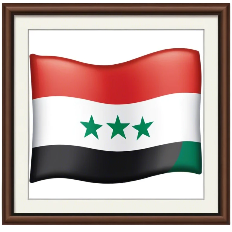 Syria new flag emoji