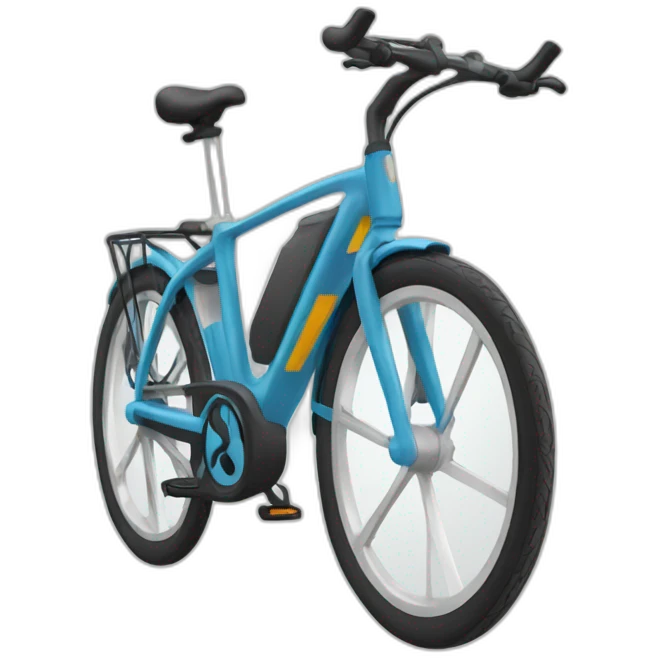 Vélo électrique emoji