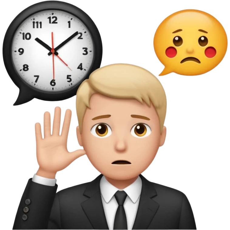 new emoji BRB meeting time emoji emoji