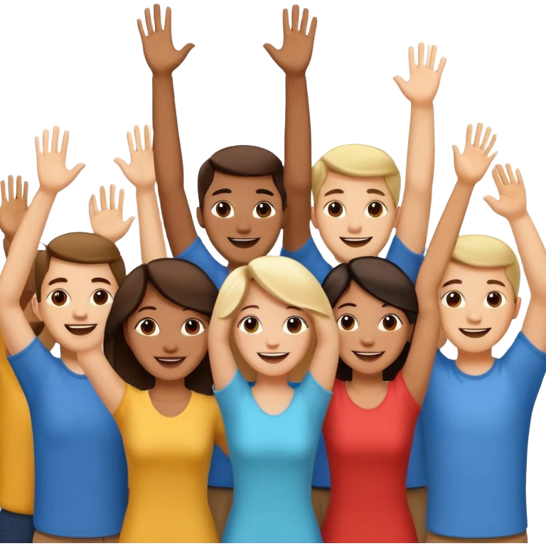 I want an emoji with people making a “horă” emoji