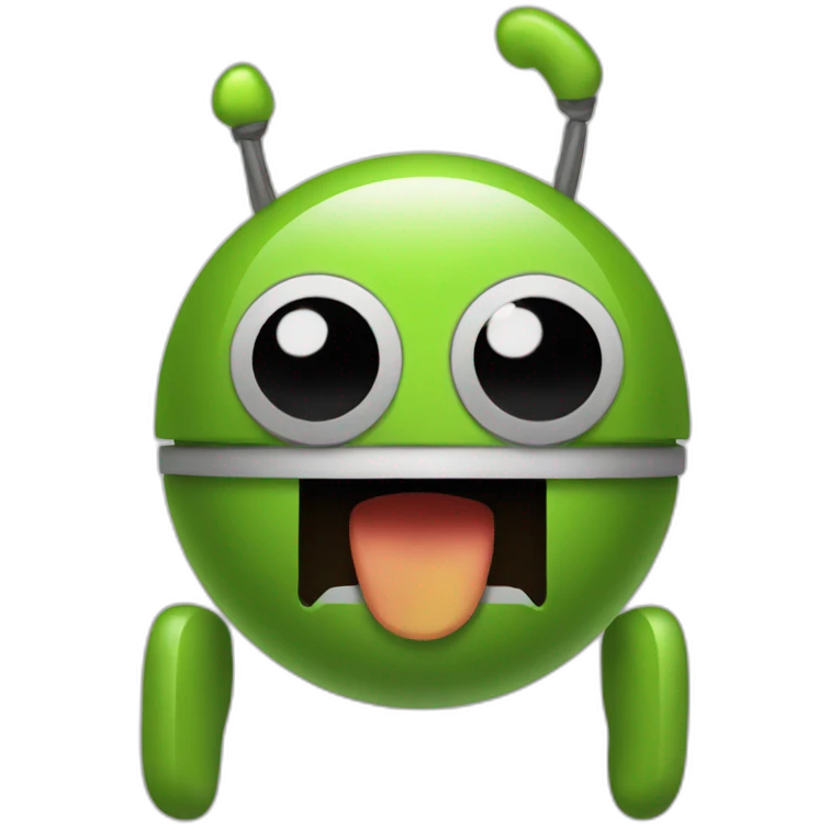 bugdroid shocked emoji