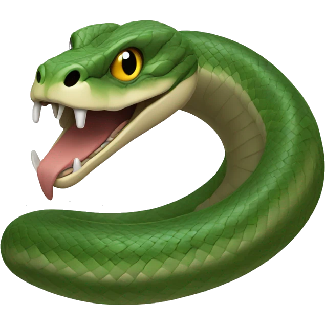 snake head emoji