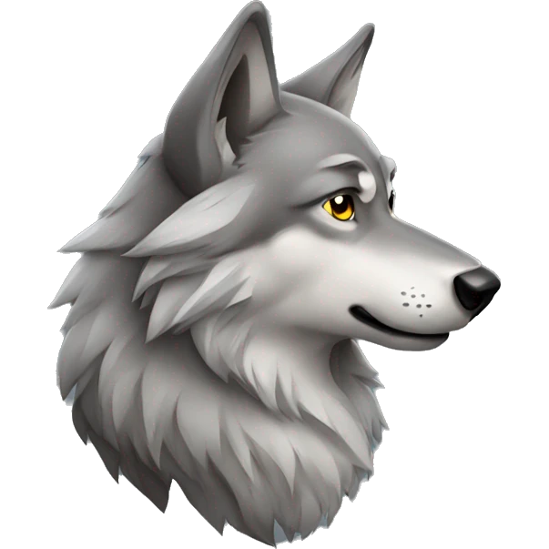 Wolf emoji