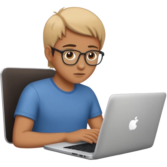 working laptop person emoji