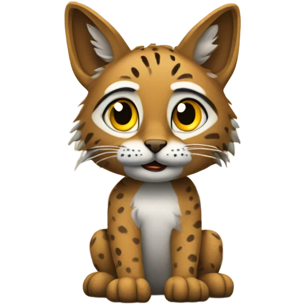 Bobcat at school emoji
