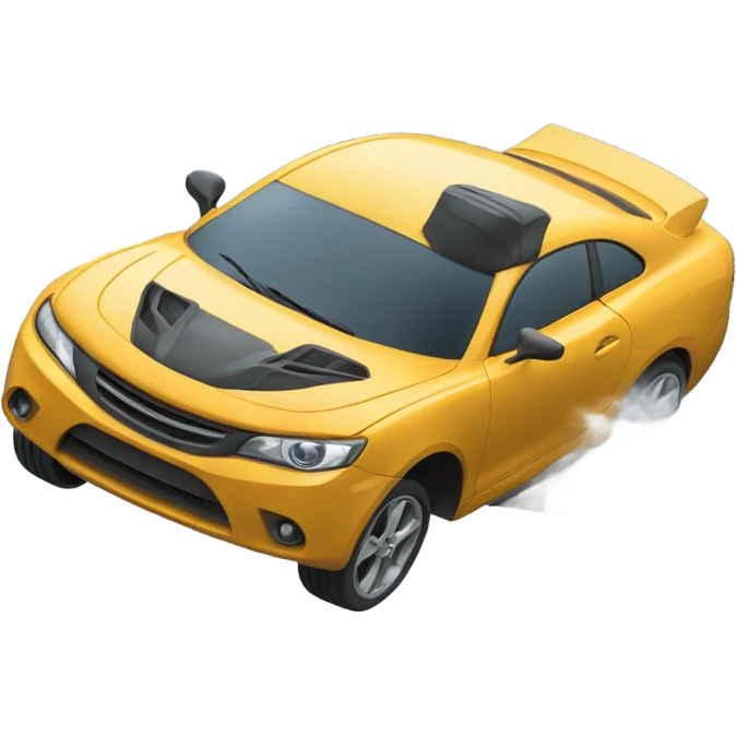 Car jumping emoji