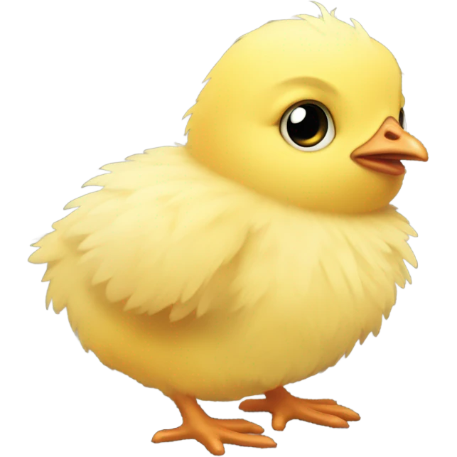 Baby chick sad  emoji