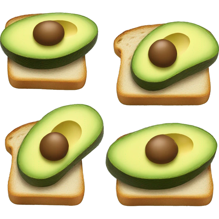 Avocado toast emoji