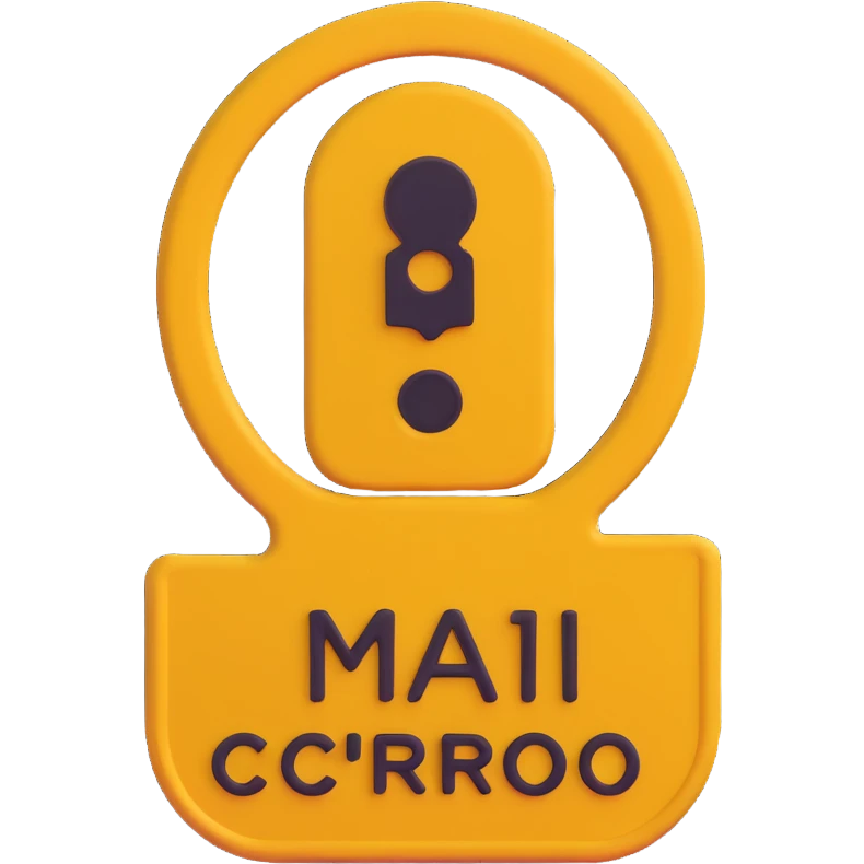 extraction point sign from Tarkov, 3D emoji style emoji