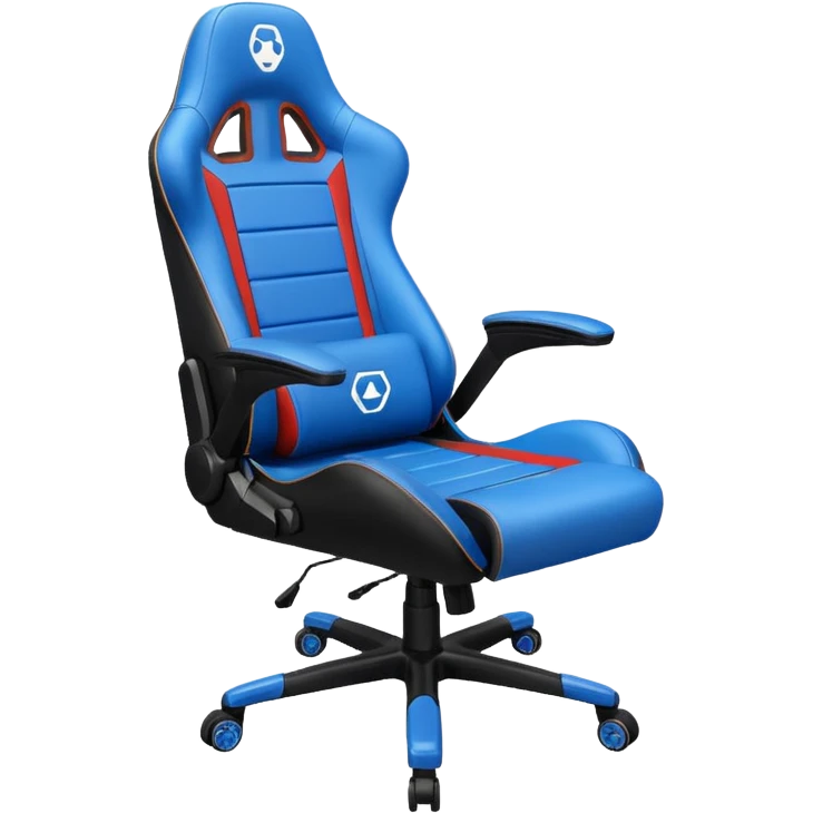 gamer seat blue emoji
