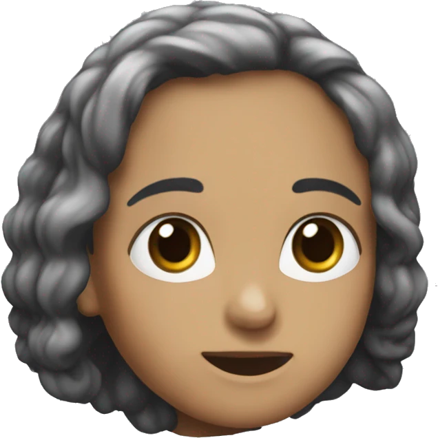 Una pelirroja con un lazo emoji