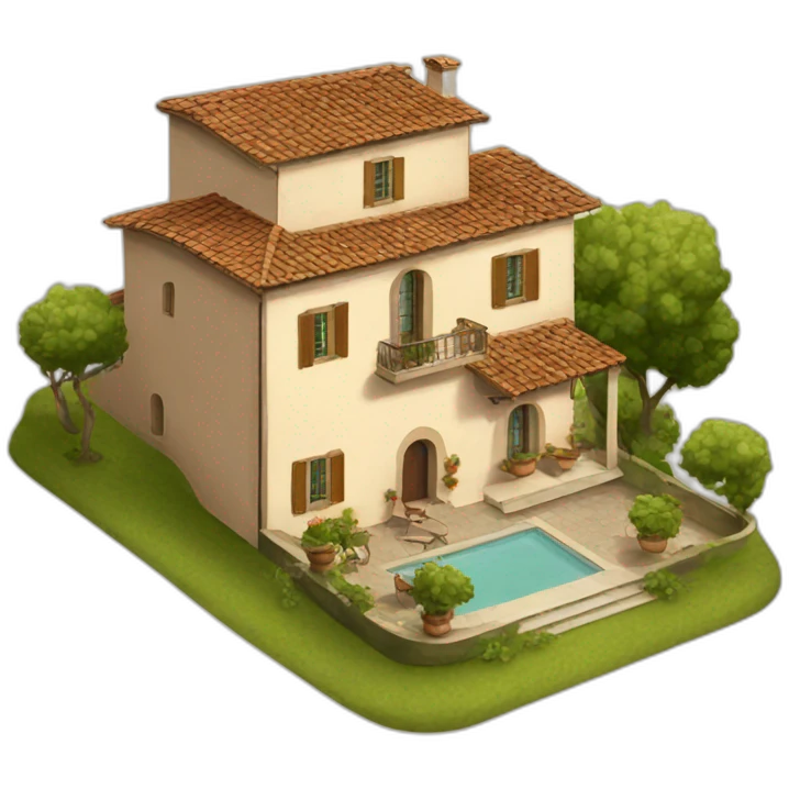 Tuscany villa emoji
