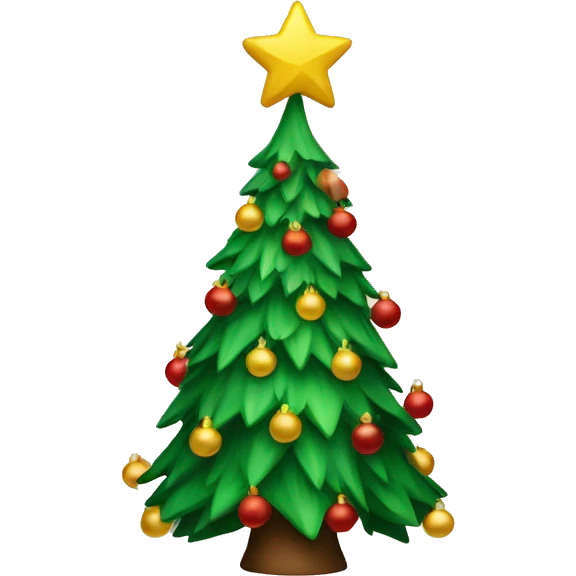Christmas tree’s  emoji