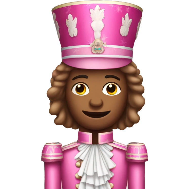 pink nutcracker  emoji