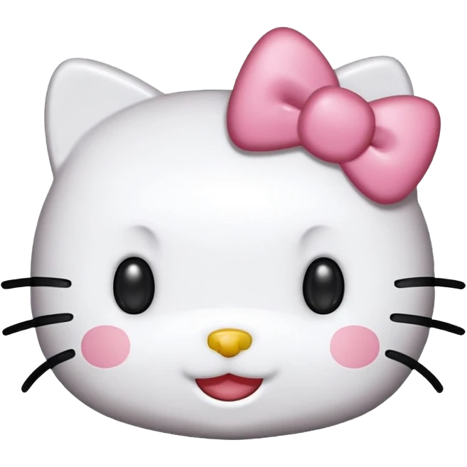 Hello kitty emoji