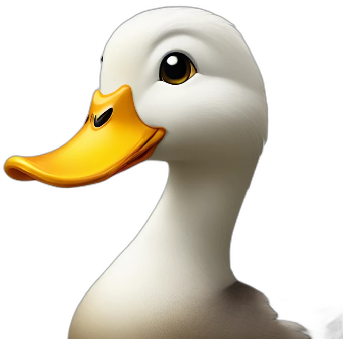 smiling duck emoji