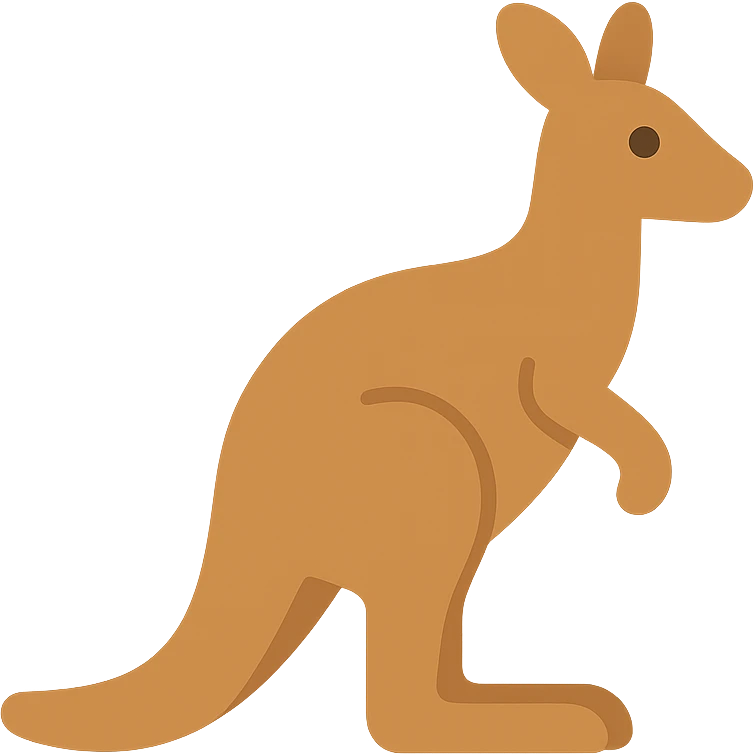 Kangaroo emoji